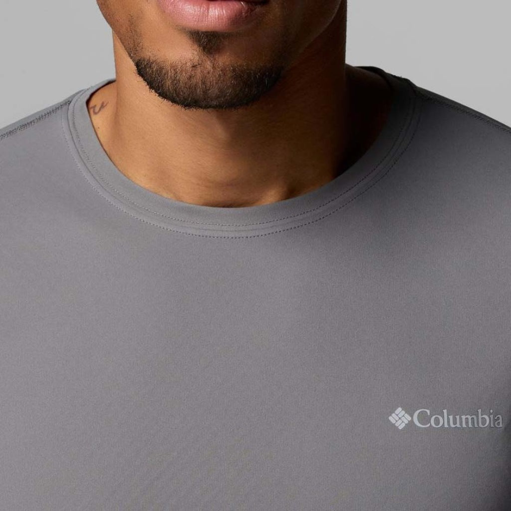 COLUMBIA  RULES LIGHT SS CREW  en color GRIS  (6)