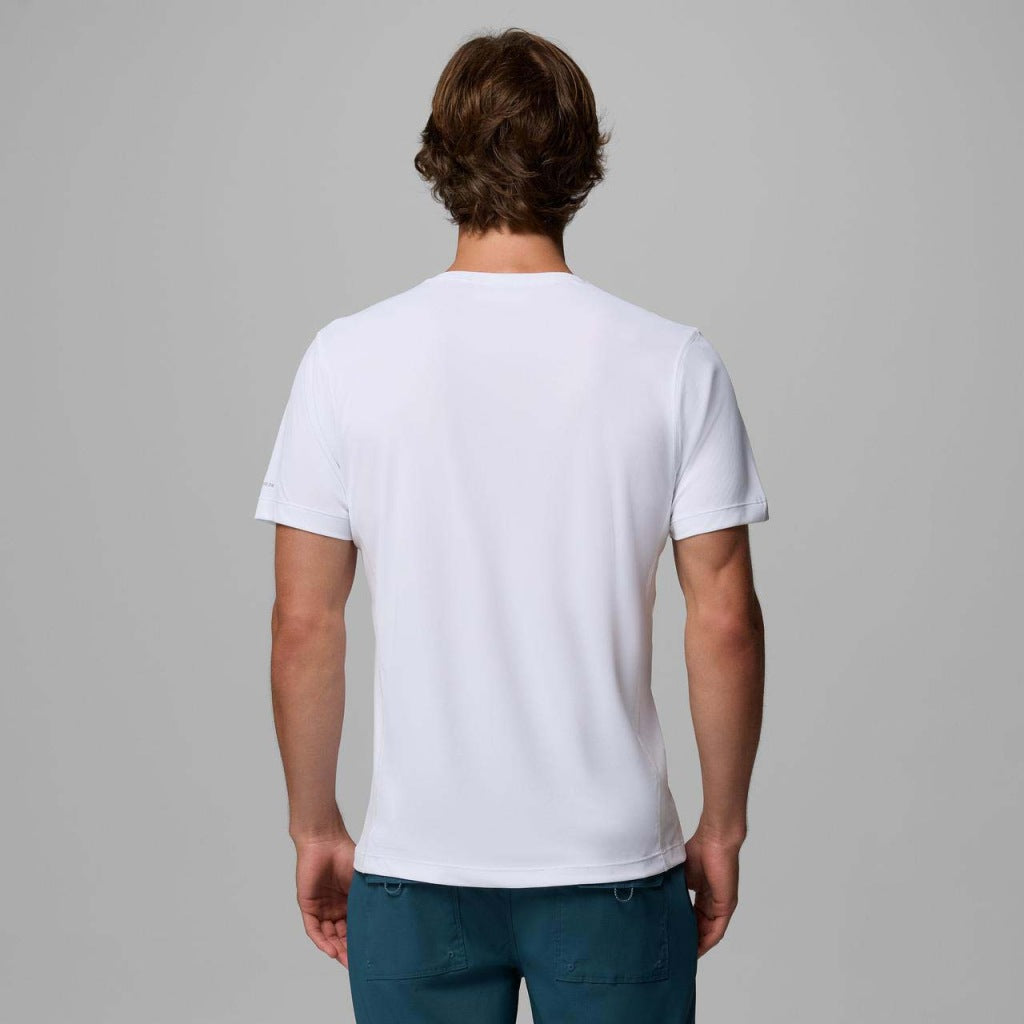 COLUMBIA  RULES LIGHT SS CREW  en color BLANCO  (5)