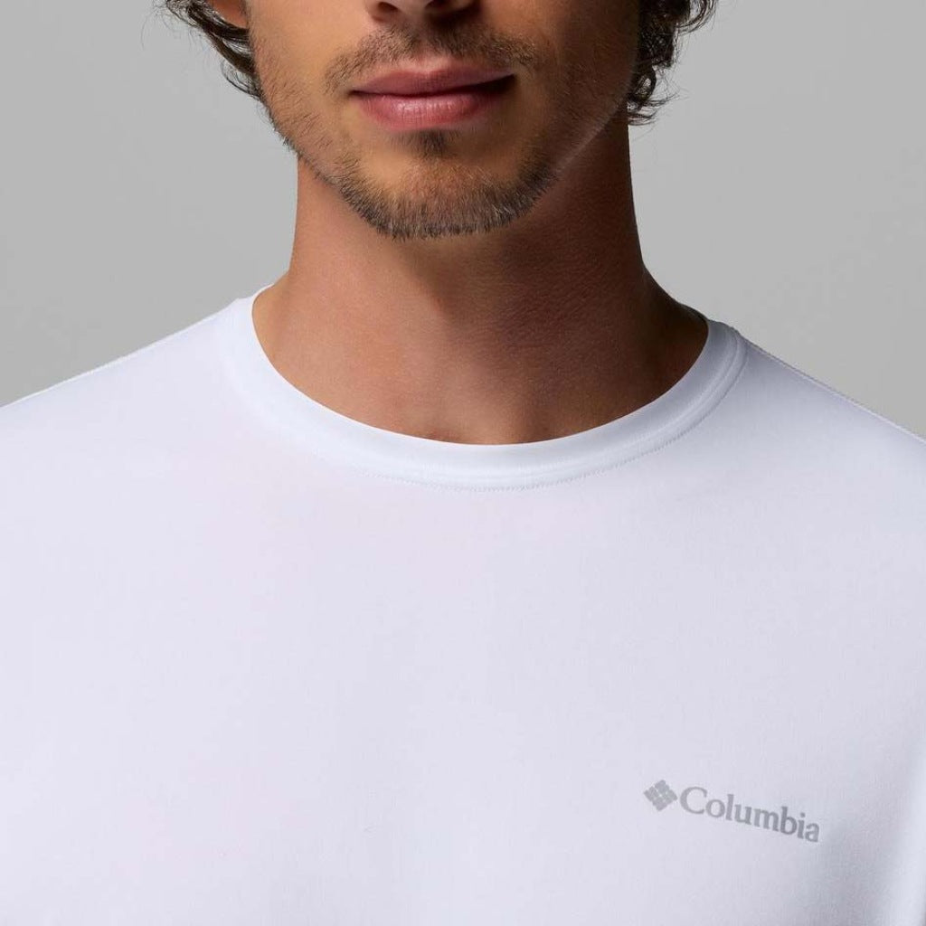 COLUMBIA  RULES LIGHT SS CREW  en color BLANCO  (6)