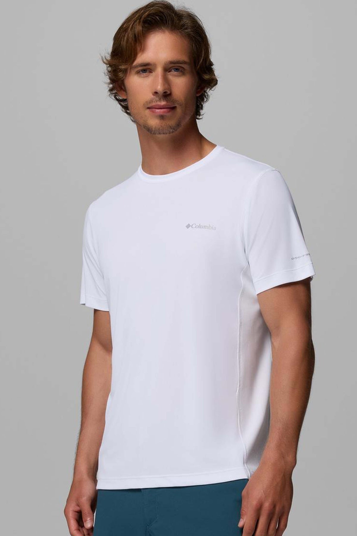 COLUMBIA  RULES LIGHT SS CREW  en color BLANCO  (1)