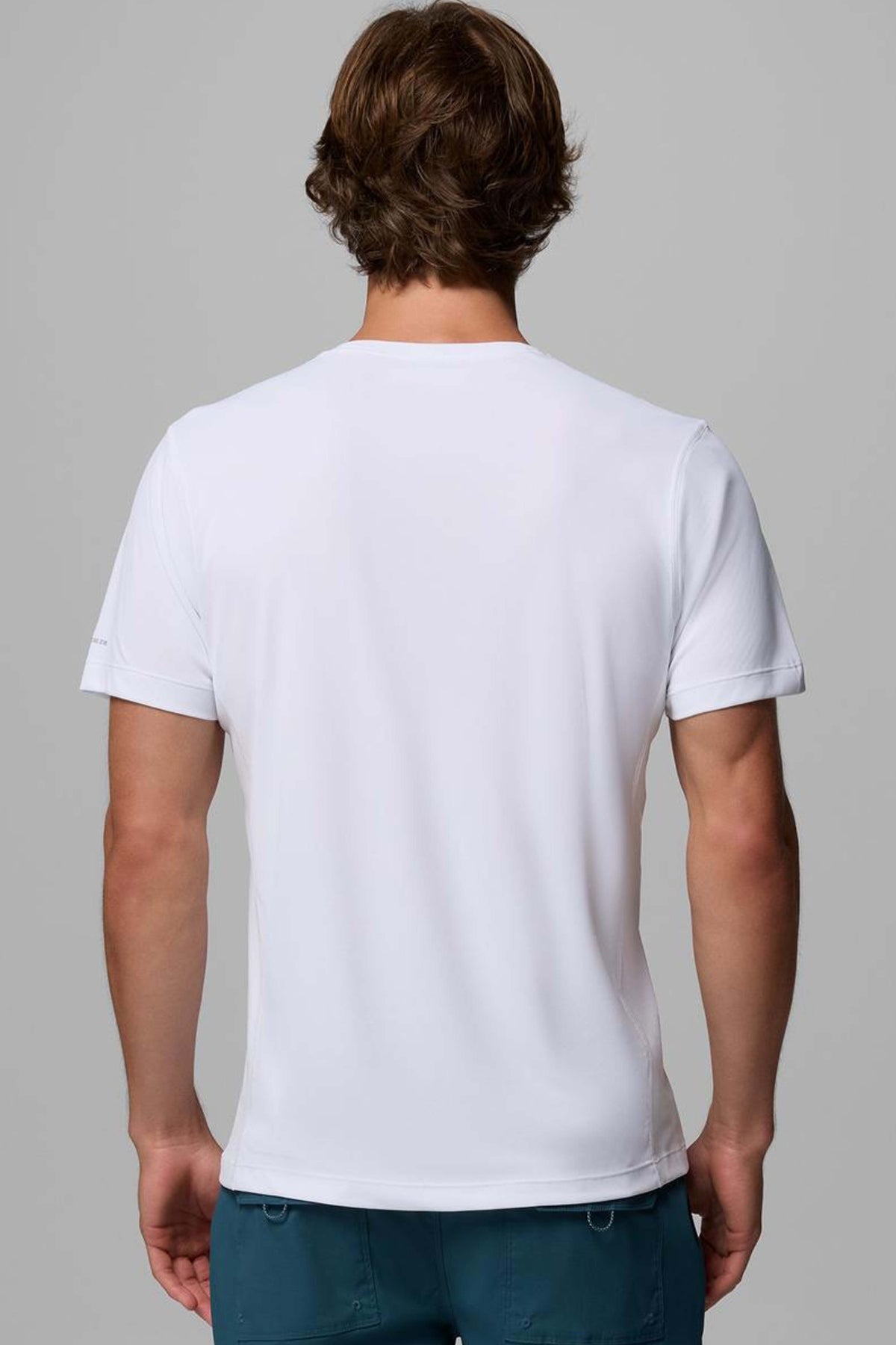 COLUMBIA  RULES LIGHT SS CREW  en color BLANCO  (2)