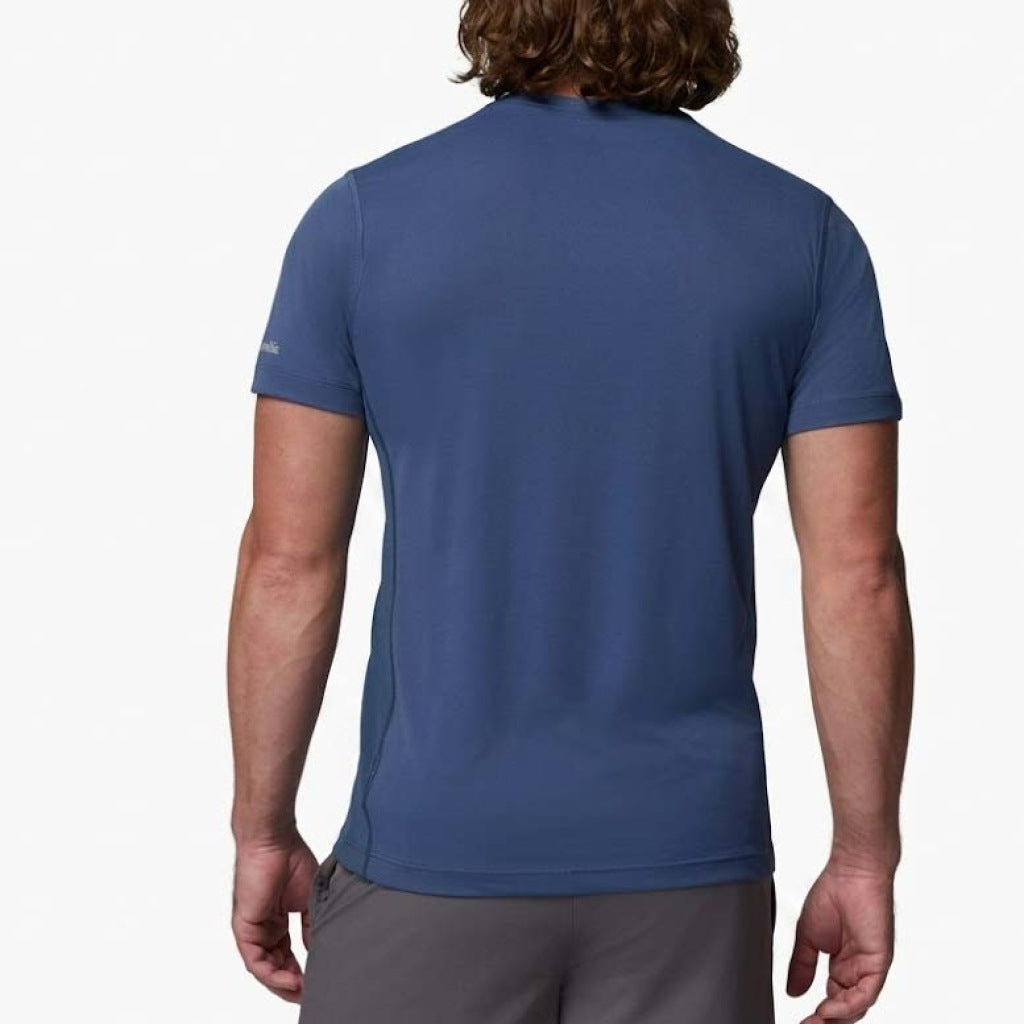COLUMBIA  RULES LIGHT SS CREW  en color AZUL  (4)