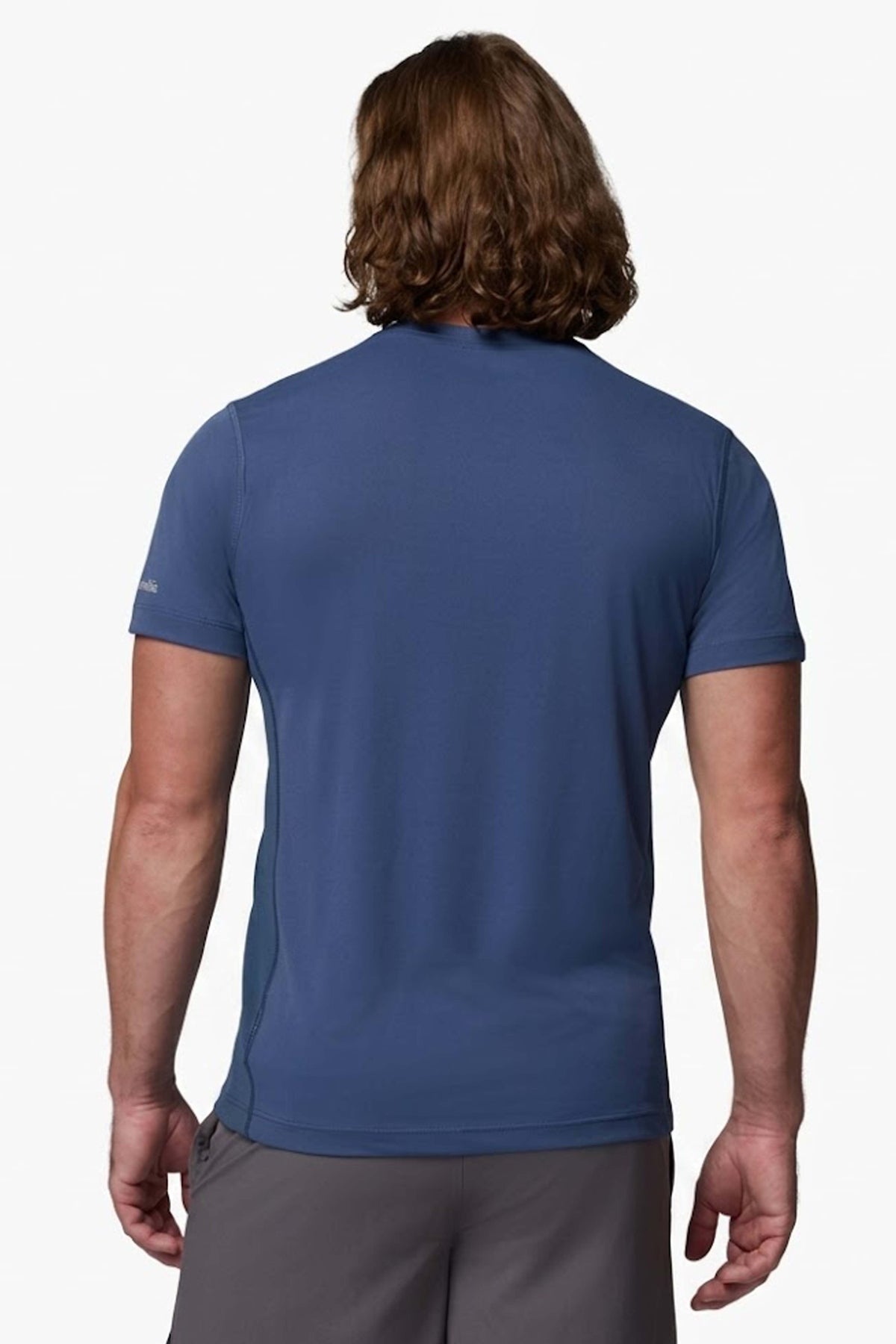 COLUMBIA  RULES LIGHT SS CREW  en color AZUL  (2)