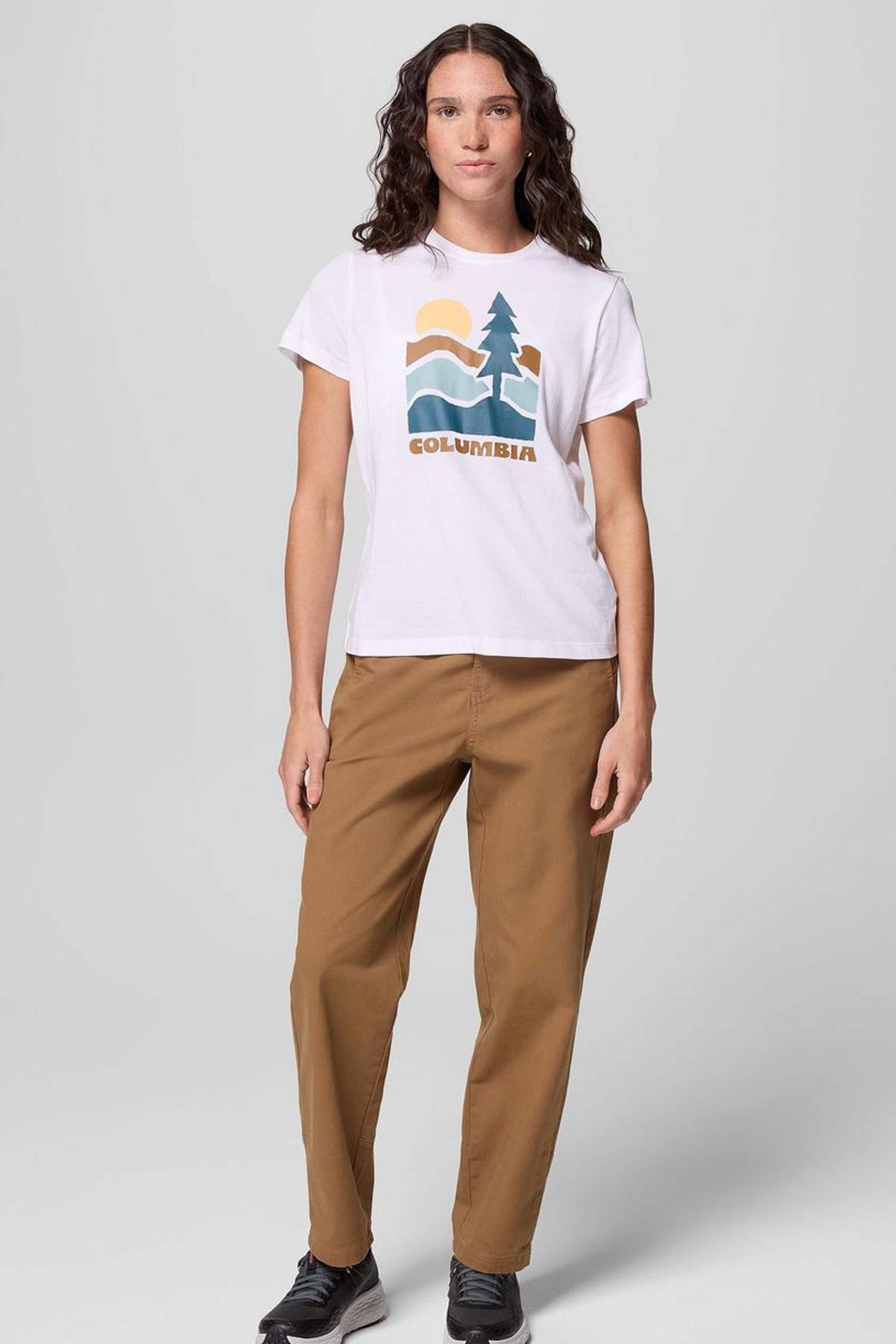 COLUMBIA RUBY SPRINGS GRAPHIC FIT en color BLANCO  (1)
