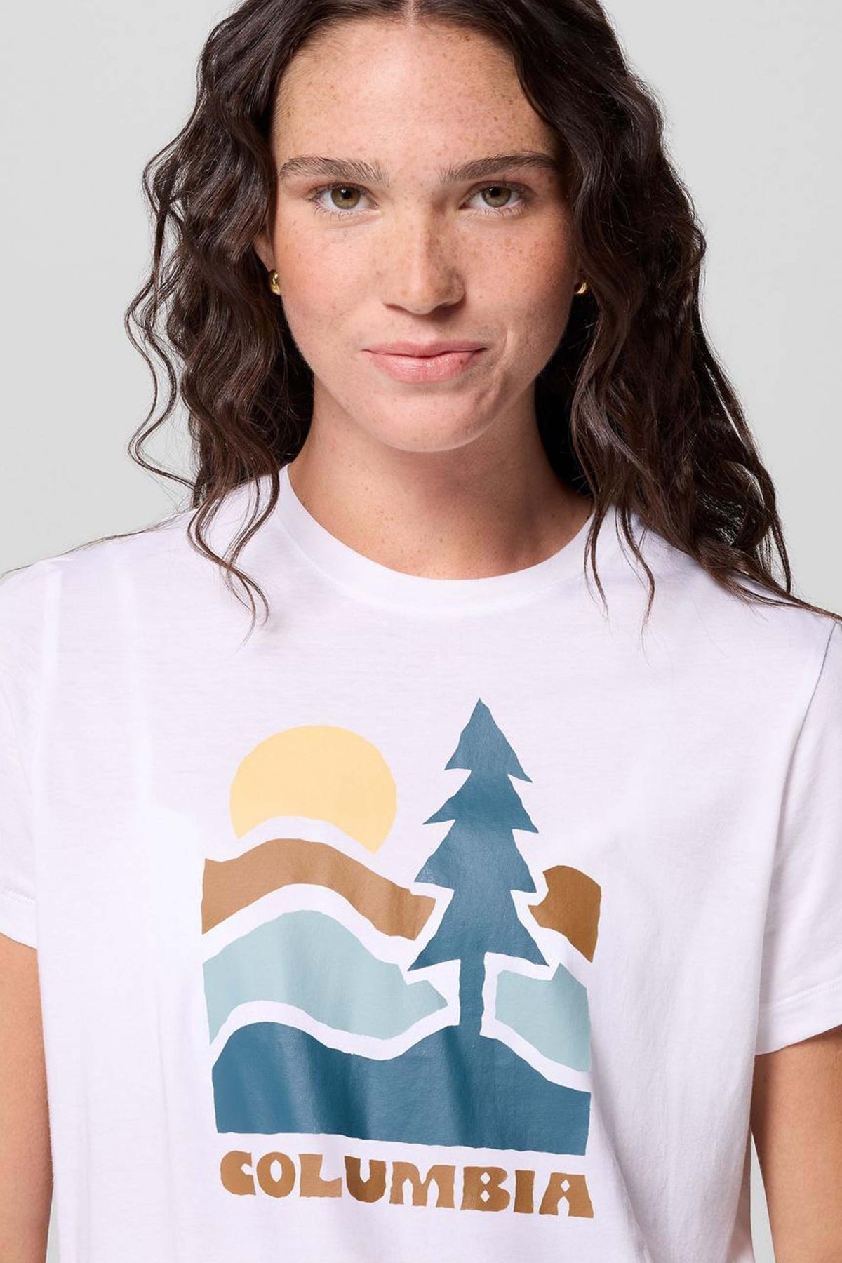 COLUMBIA RUBY SPRINGS GRAPHIC FIT en color BLANCO  (4)