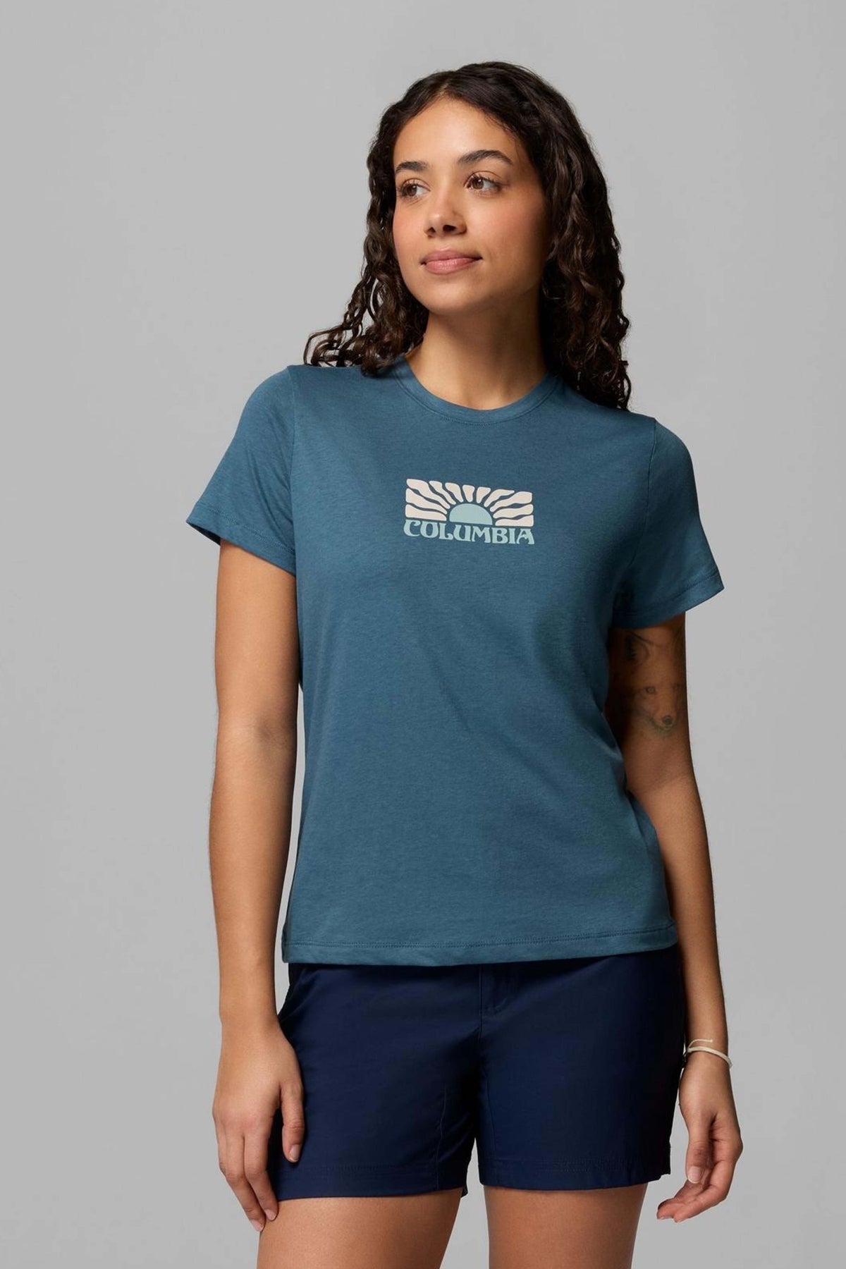 COLUMBIA RUBY SPRINGS GRAPHIC FIT en color AZUL  (1)