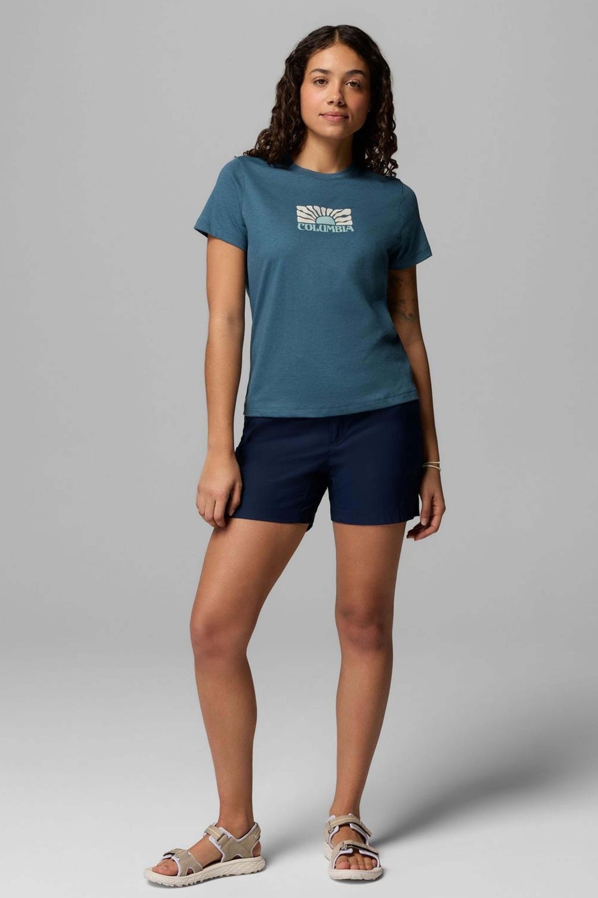 COLUMBIA RUBY SPRINGS GRAPHIC FIT en color AZUL  (3)