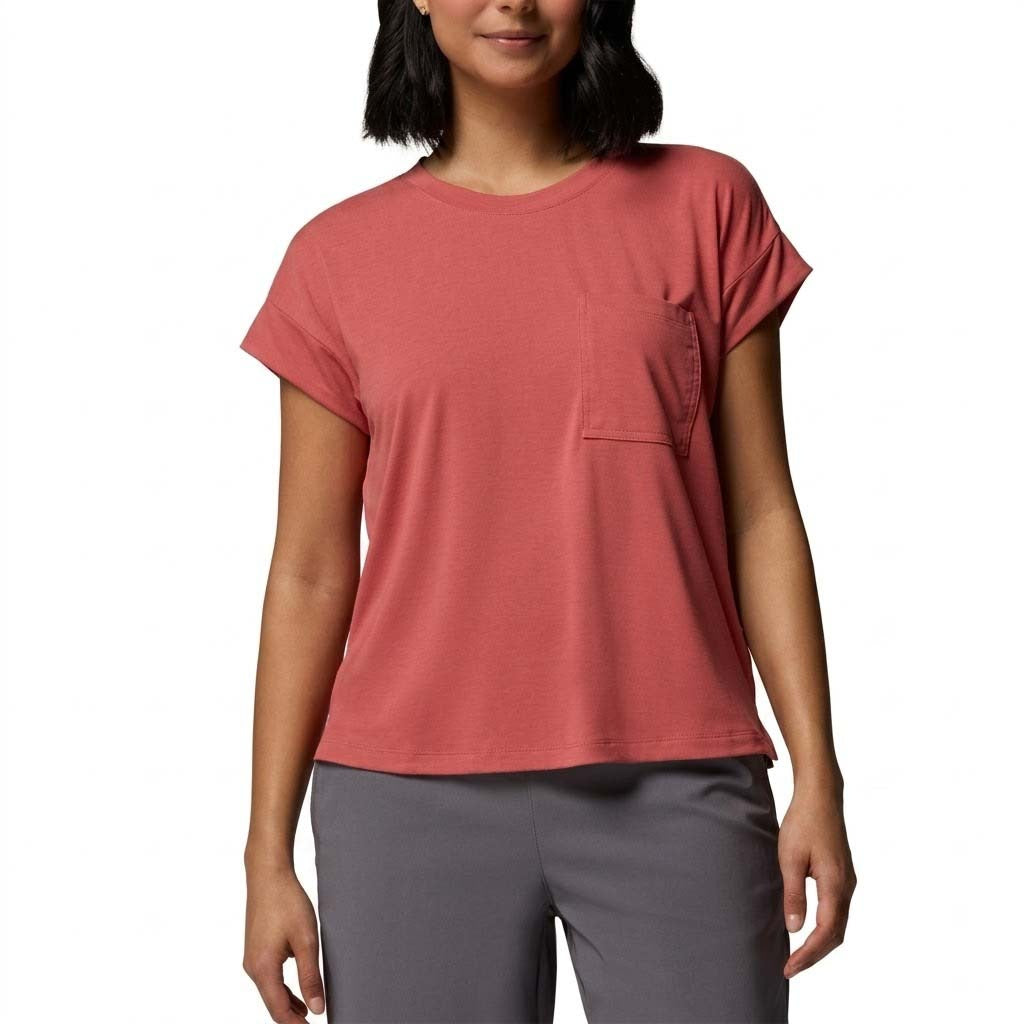 COLUMBIA  DANIELA FALLS SS  en color NARANJA  (4)