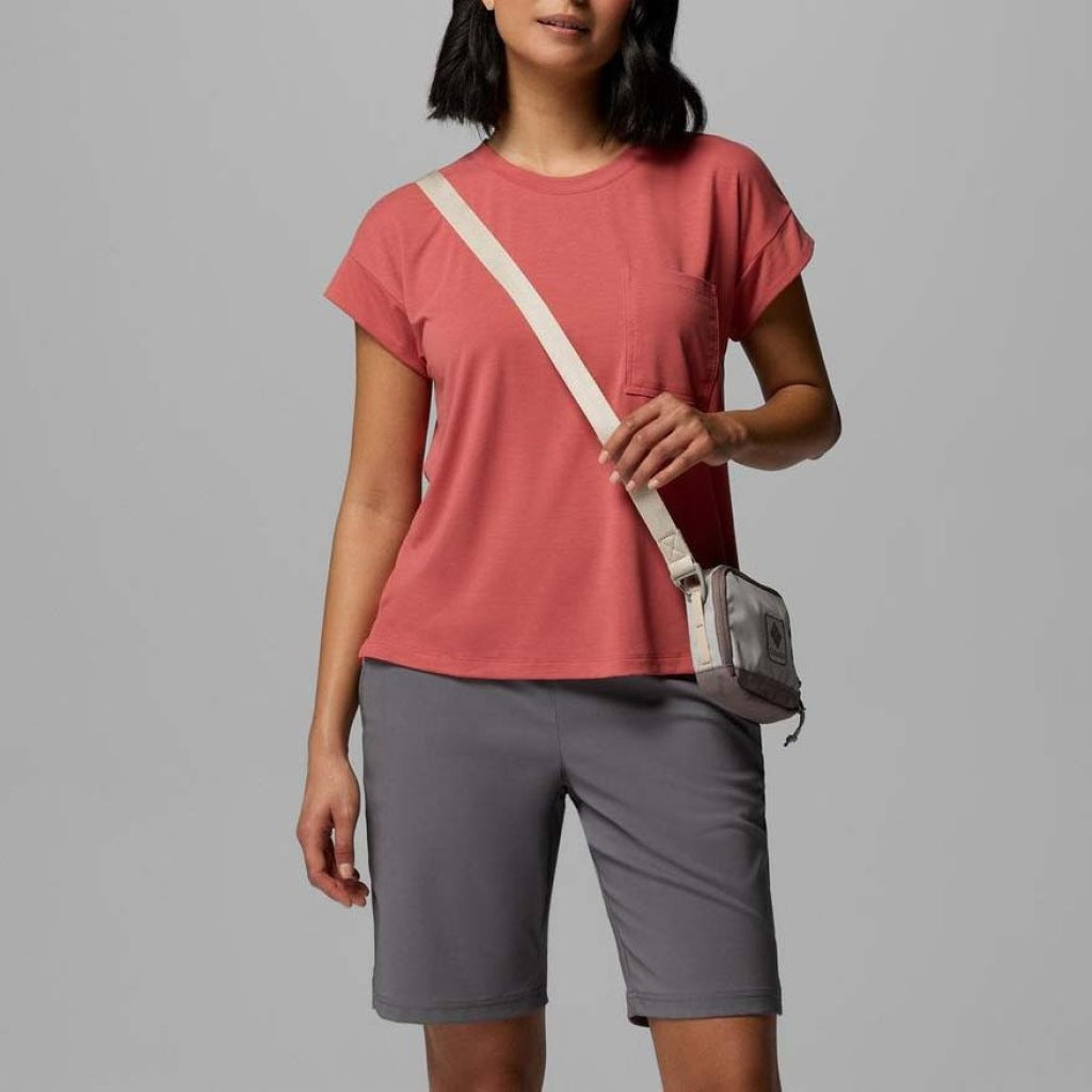 COLUMBIA  DANIELA FALLS SS  en color NARANJA  (6)