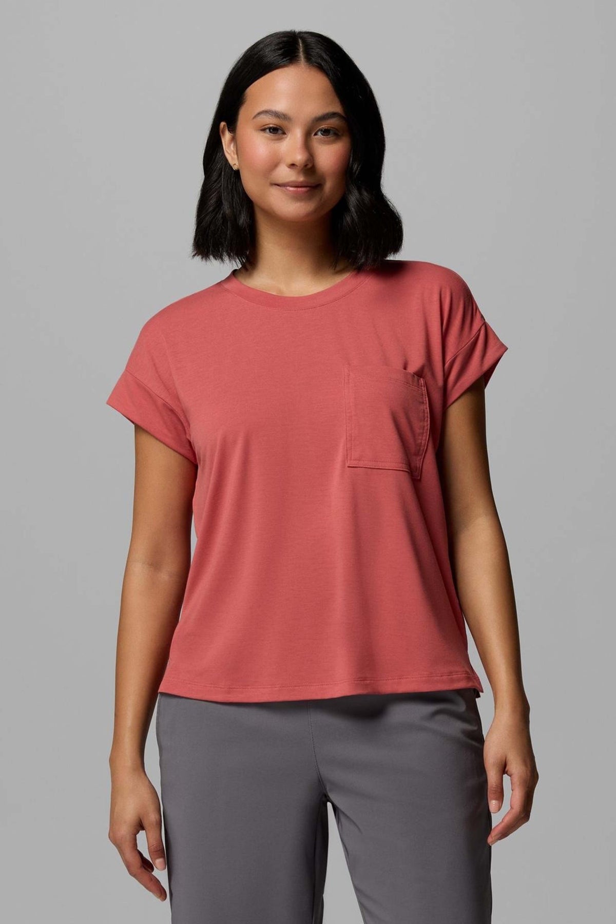 COLUMBIA  DANIELA FALLS SS  en color NARANJA  (1)