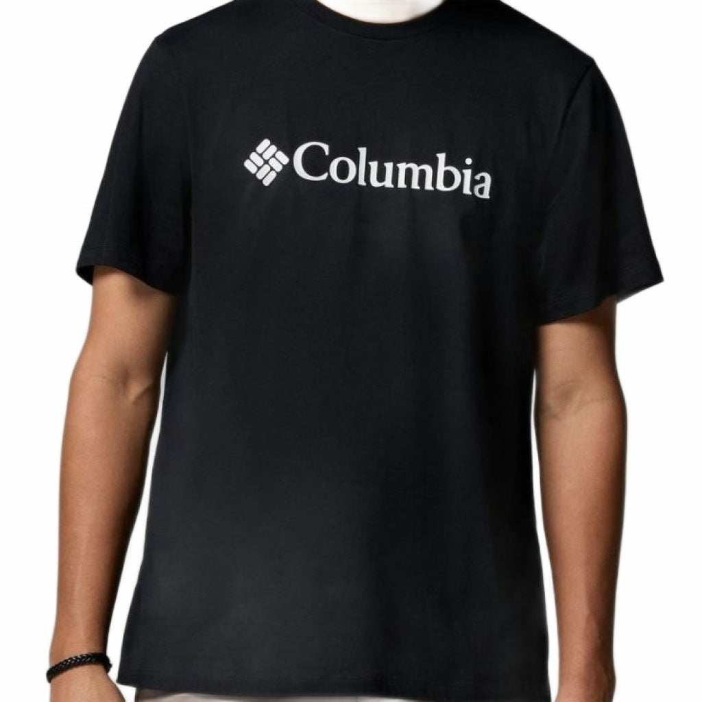 COLUMBIA CB CSC BASIC LOGO TEE en color NEGRO  (4)