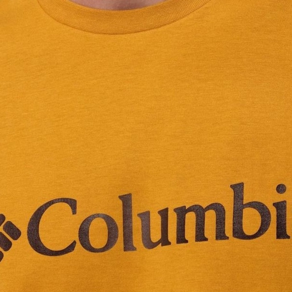 COLUMBIA CB CSC BASIC LOGO TEE en color AMARILLO  (6)