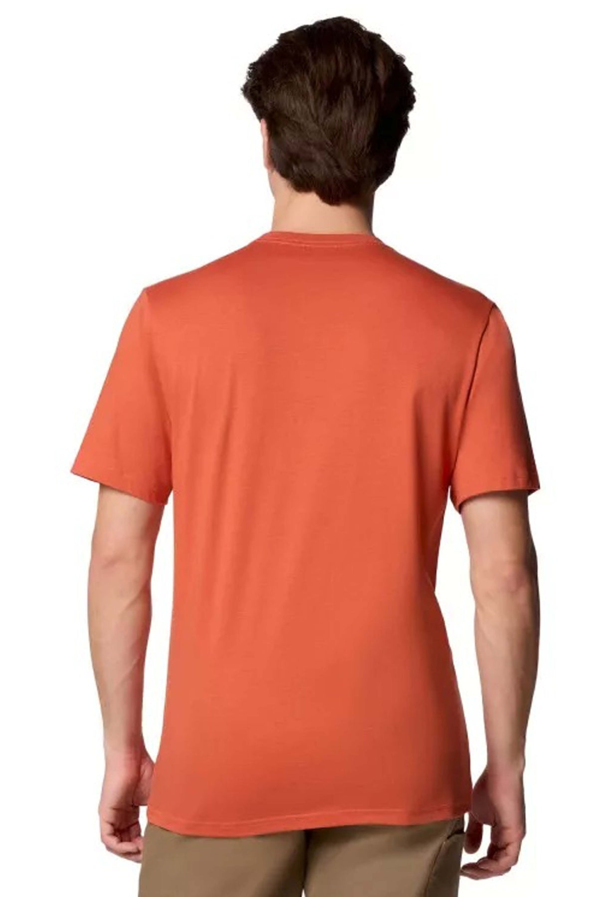 COLUMBIA CSC BASIC LOGO TEE en color NARANJA  (2)