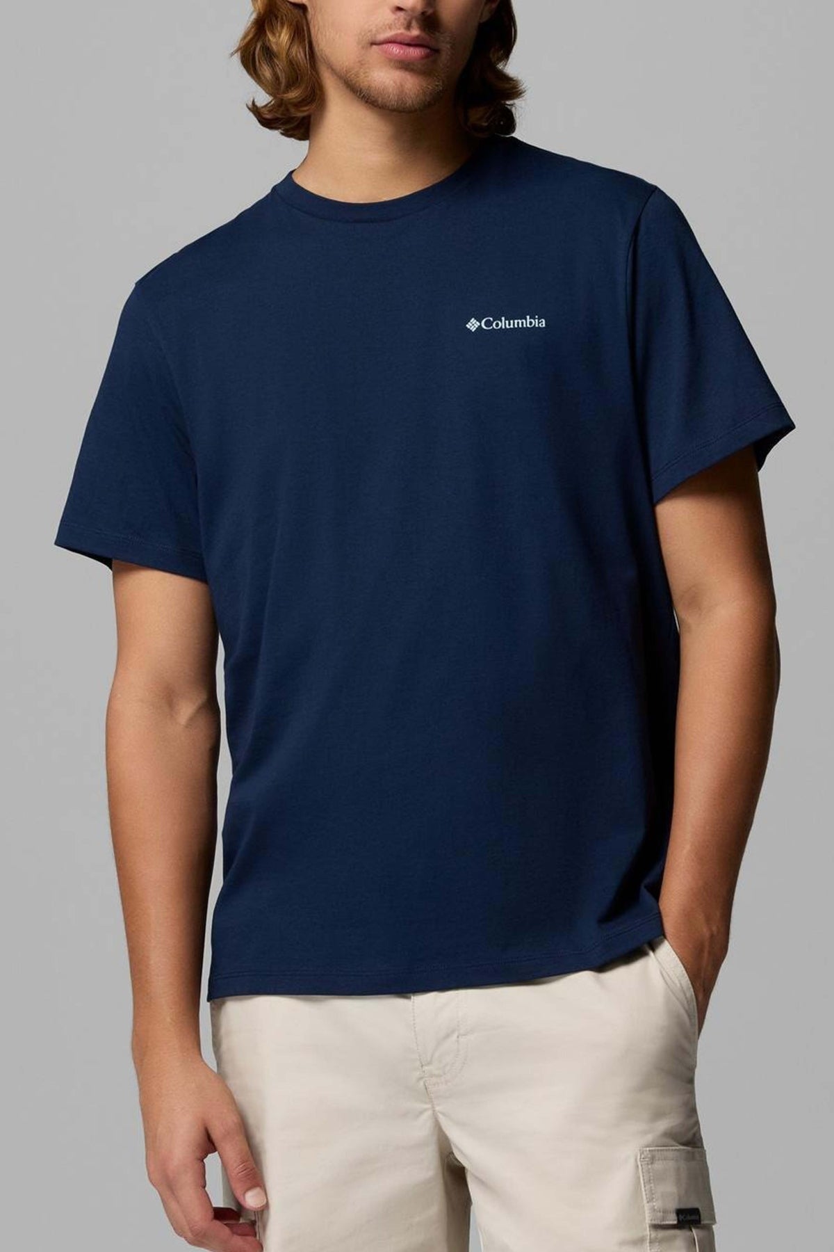 COLUMBIA CSC LOGO BACK TEE en color AZUL  (1)