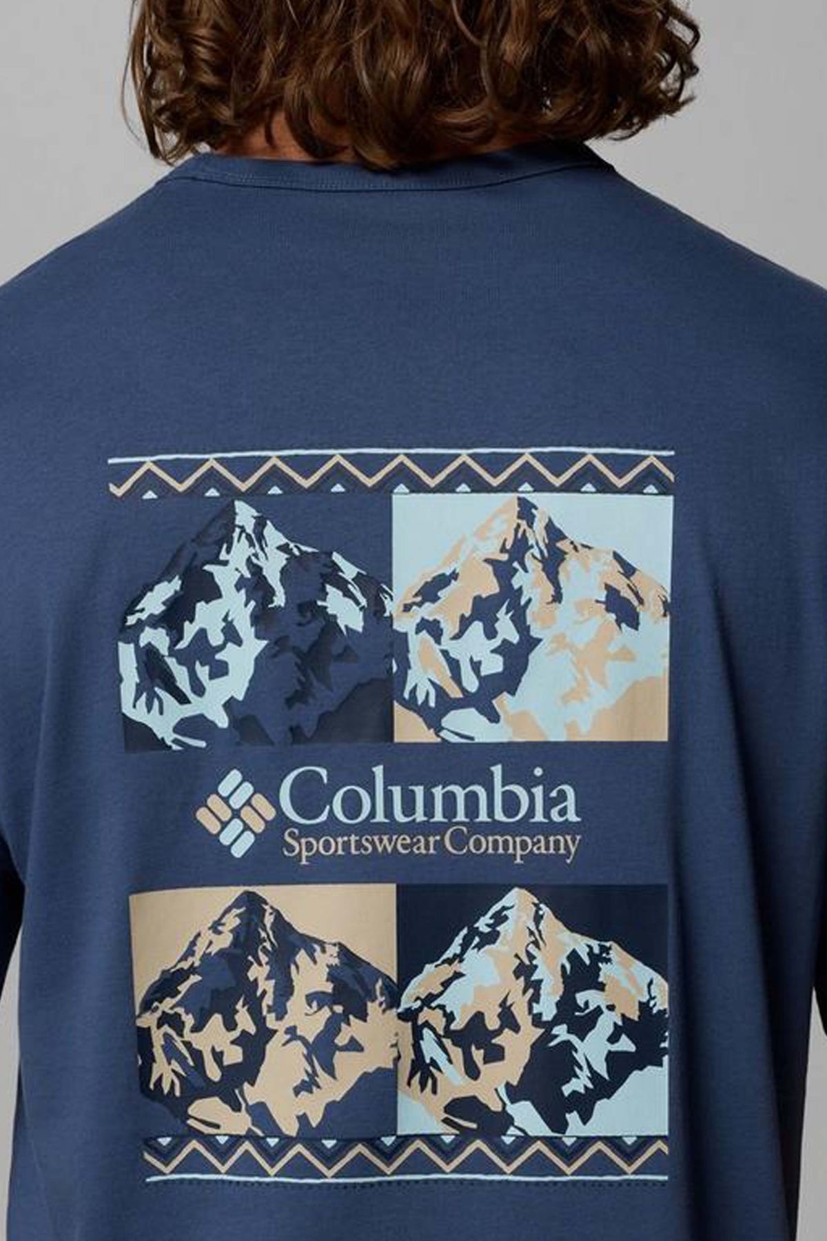 COLUMBIA HEAVYWEIGHT ICONOC en color AZUL  (2)