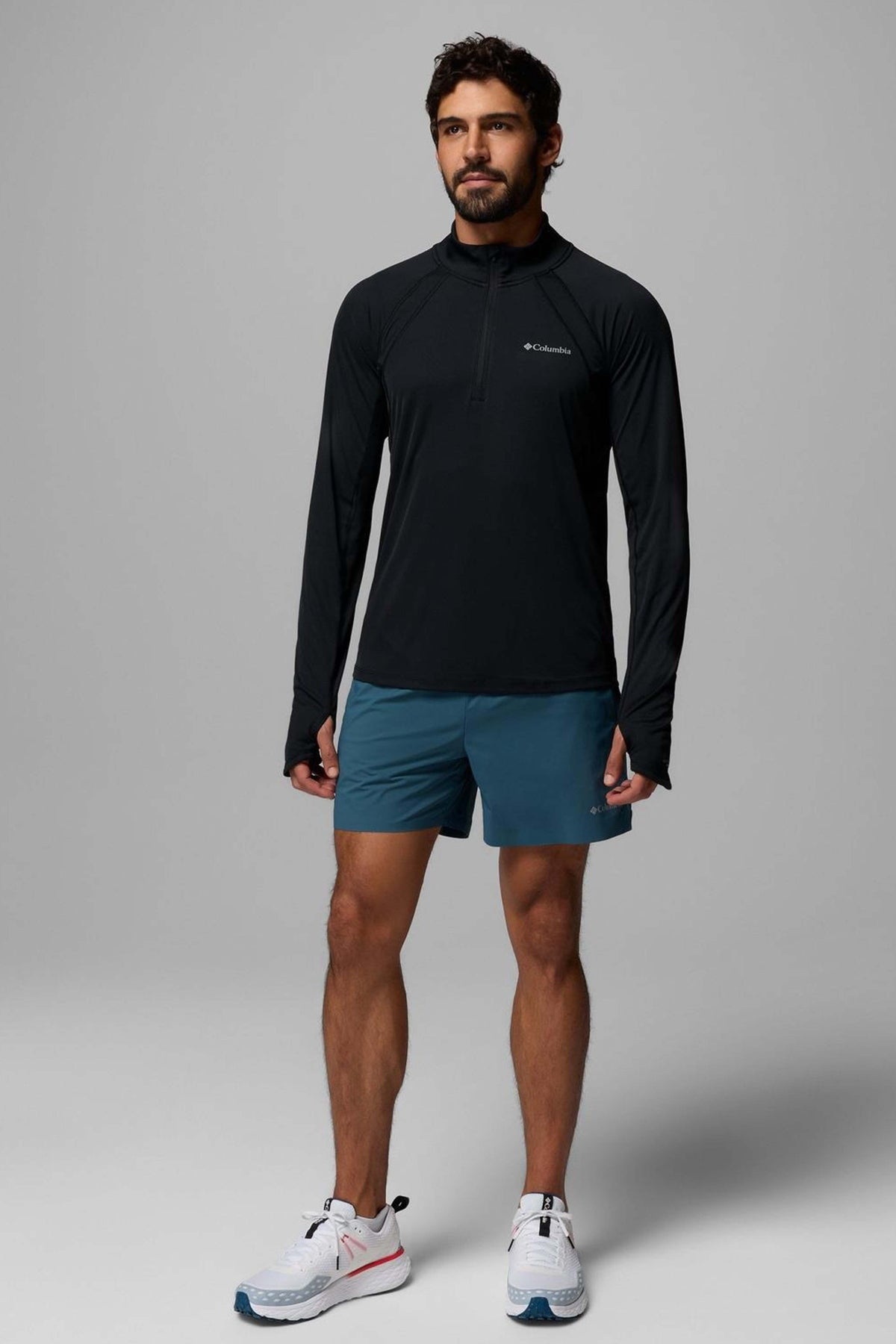 COLUMBIA STEALTH SPRING LS HZ TEE en color NEGRO  (1)