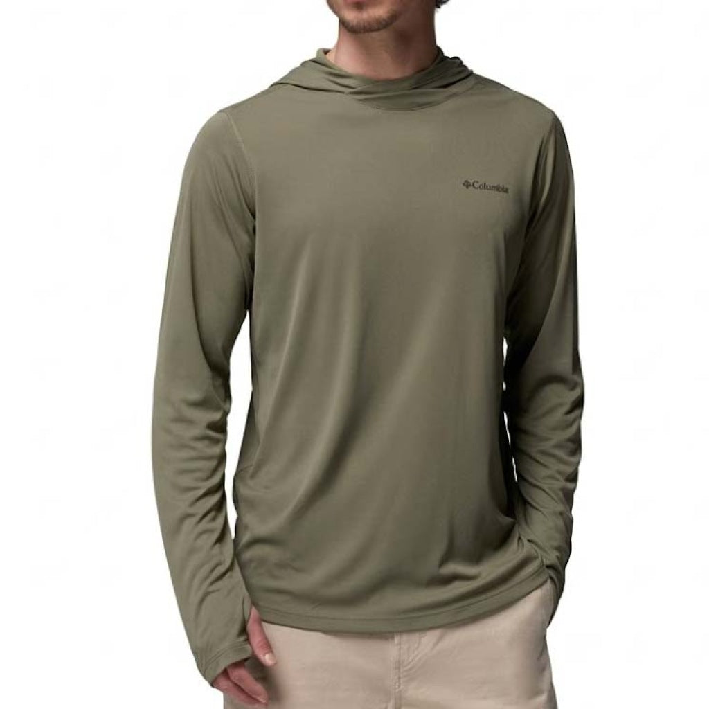 COLUMBIA ZERO RULES LIGHT HOODIE en color VERDE  (4)