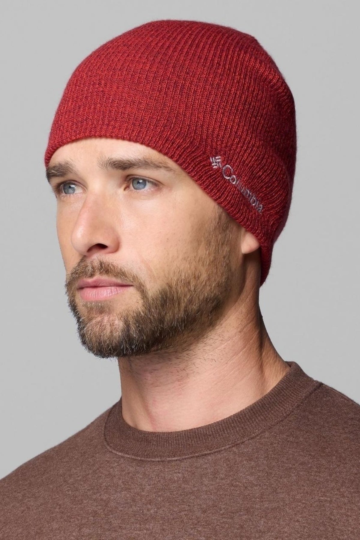 COLUMBIA WHIRLIBIRD WATCH CAP BEANIE en color ROJO  (1)