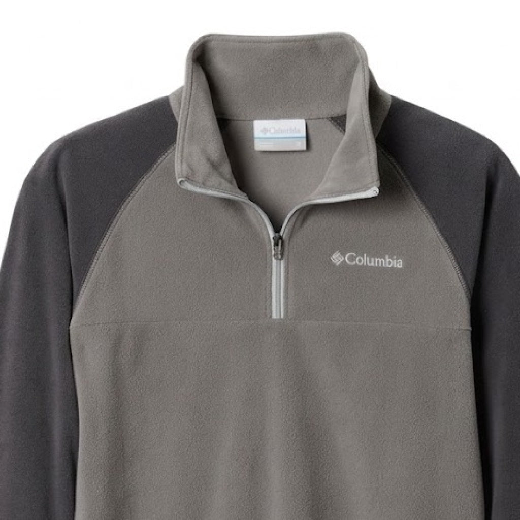 COLUMBIA GLACIAL HALF ZIP en color GRIS  (6)