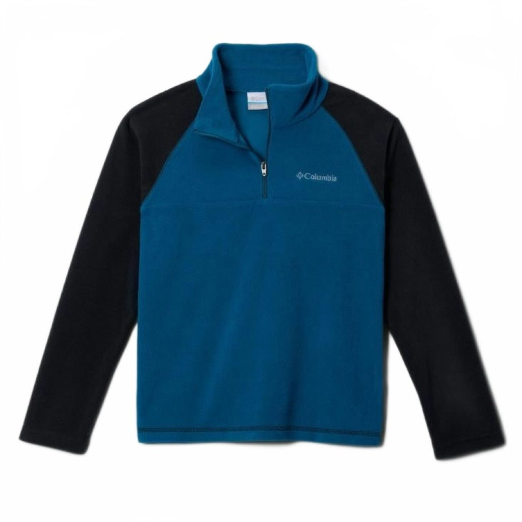 COLUMBIA GLACIAL HALF ZIP en color AZUL  (4)
