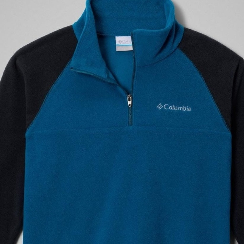 COLUMBIA GLACIAL HALF ZIP en color AZUL  (6)