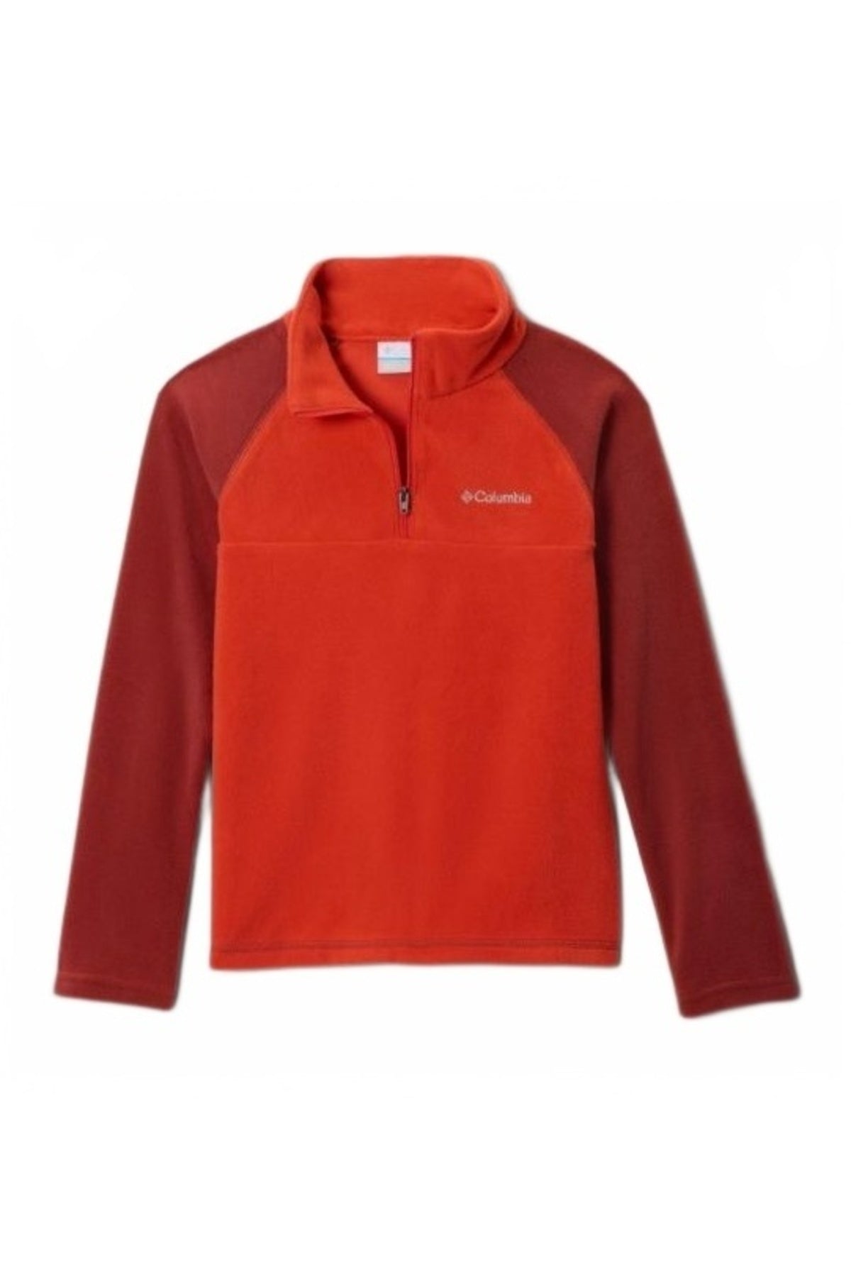 COLUMBIA GLACIAL HALF ZIP en color ROJO  (1)