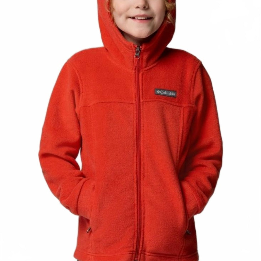 COLUMBIA STEENS II FLEECE HOODIE en color ROJO  (4)