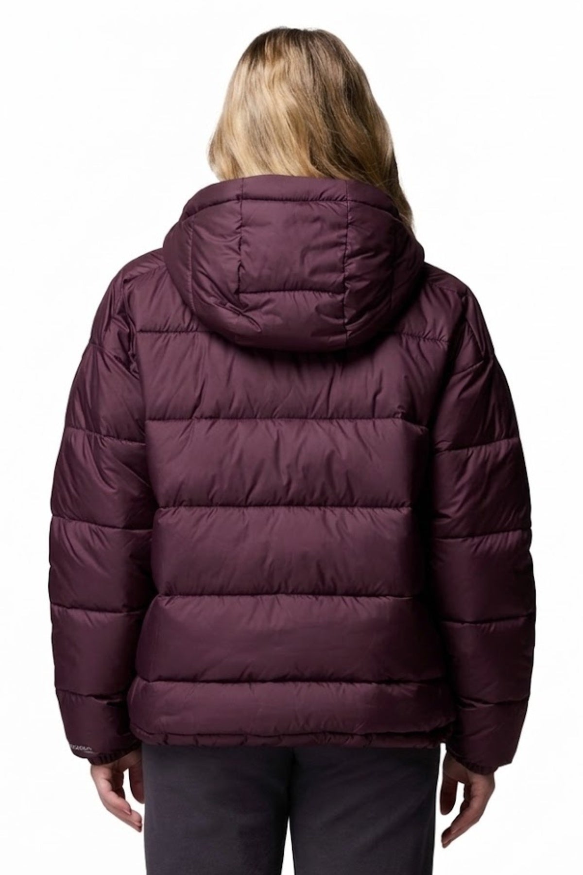 COLUMBIA PIKE LAKE  III HOODED JACKET en color BURDEOS  (2)
