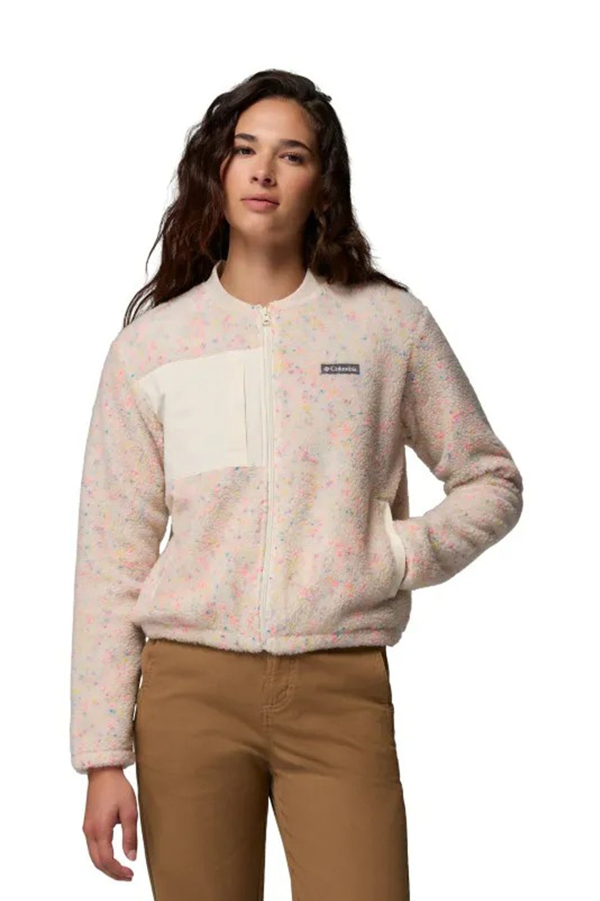 COLUMBIA STELLAR PATH  FLEECE BOMBER FULL ZIP en color MULTICOLOR  (1)