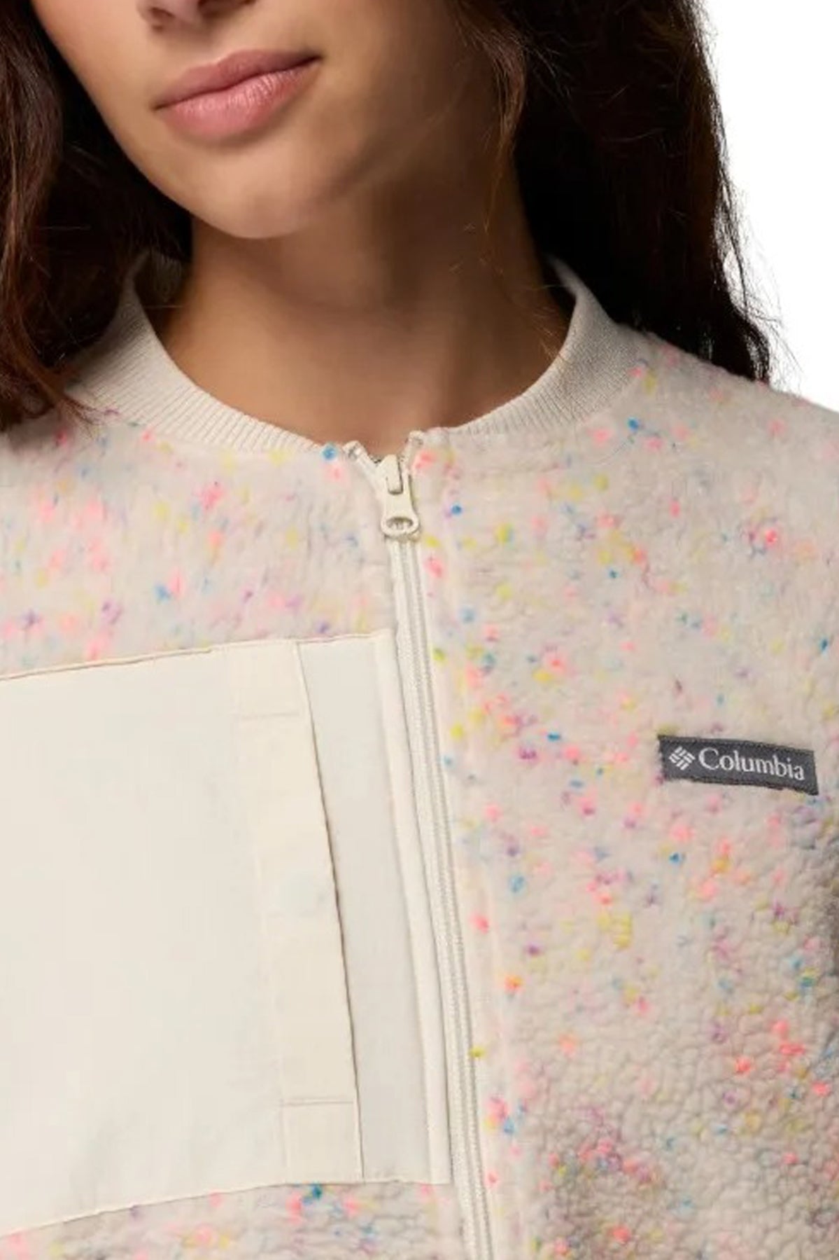 COLUMBIA STELLAR PATH  FLEECE BOMBER FULL ZIP en color MULTICOLOR  (3)