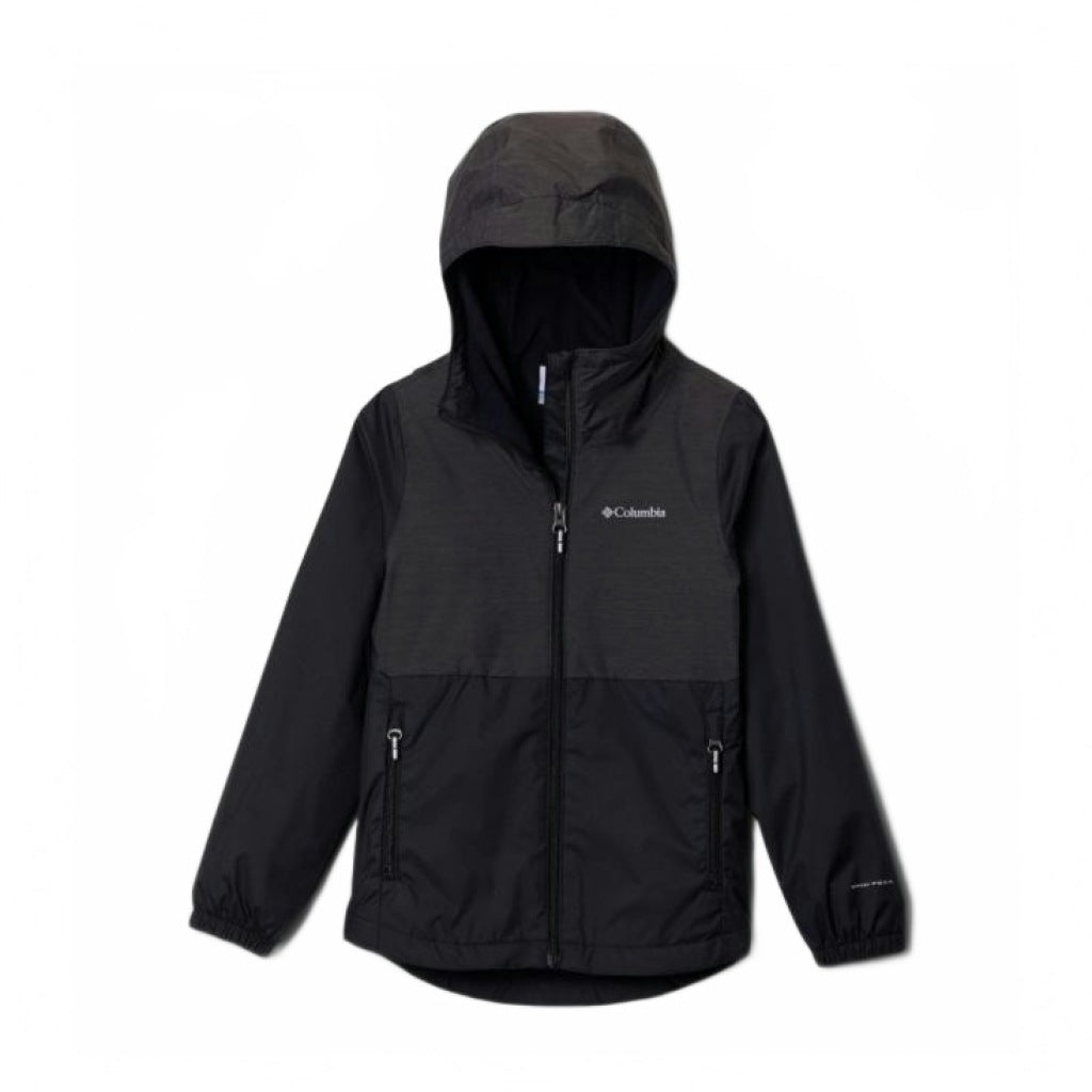 COLUMBIA CHAQUETA FORRADA DE FORRO POLAR B RAINY  en color NEGRO  (4)
