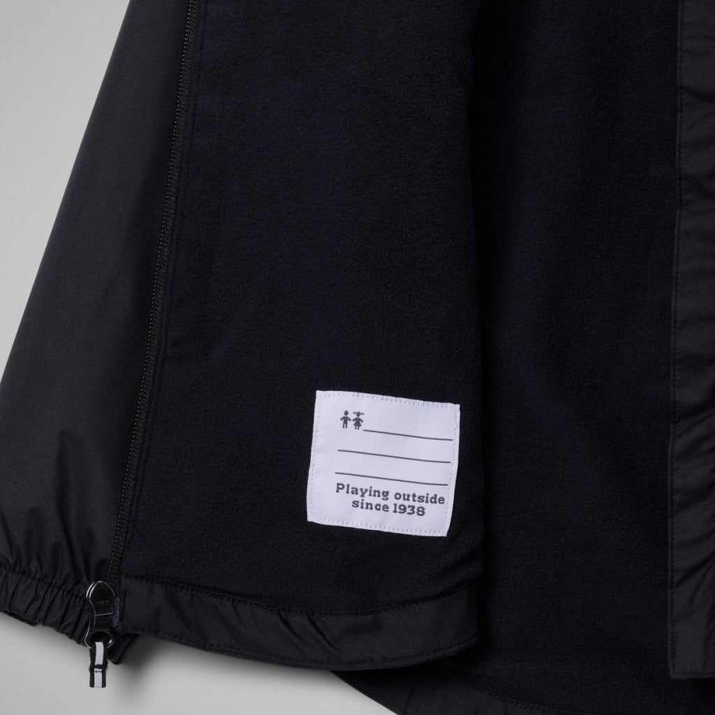 COLUMBIA CHAQUETA FORRADA DE FORRO POLAR B RAINY  en color NEGRO  (6)