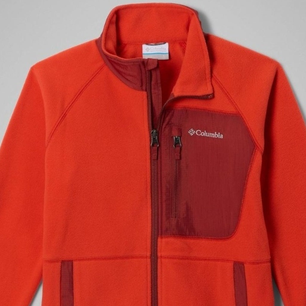 COLUMBIA FAST TREK V FULL ZIP en color ROJO  (6)
