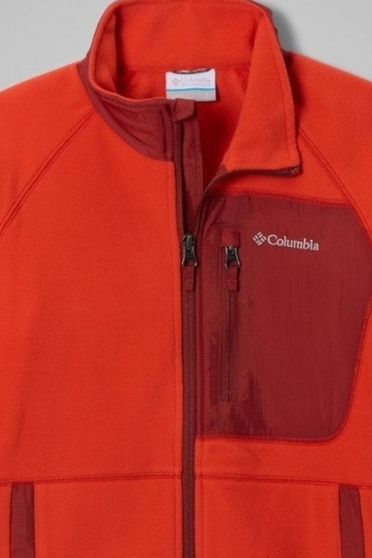 COLUMBIA FAST TREK V FULL ZIP en color ROJO  (3)
