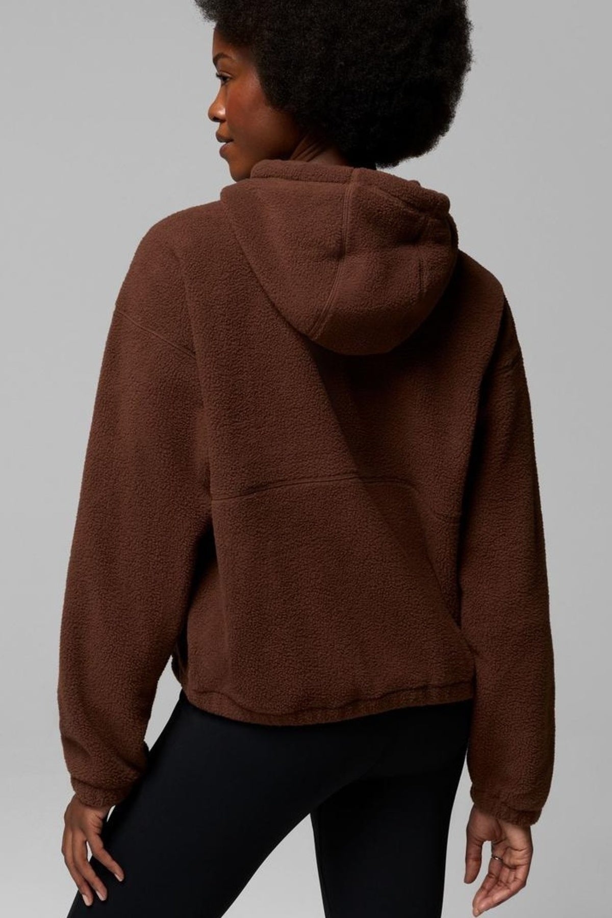 COLUMBIA TIMBER MEADOW  MTR FLEECE HOODIE en color MARRON  (2)