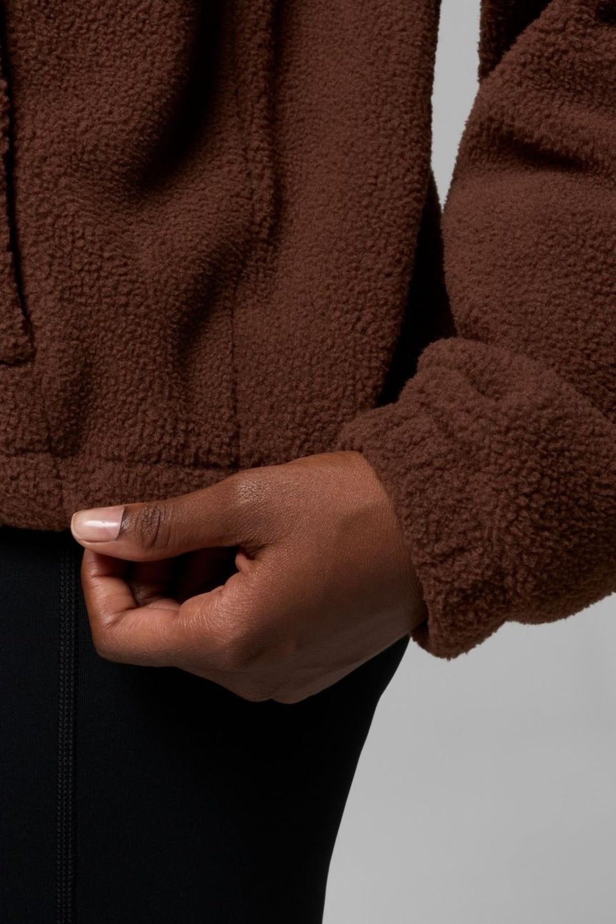 COLUMBIA TIMBER MEADOW  MTR FLEECE HOODIE en color MARRON  (3)