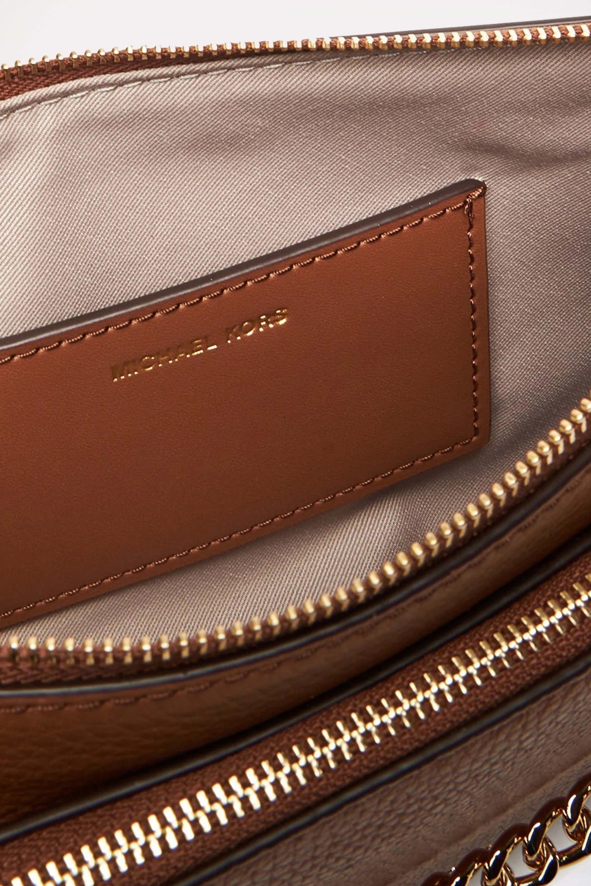 MICHAEL KORS  JET SET  en color MARRON  (4)