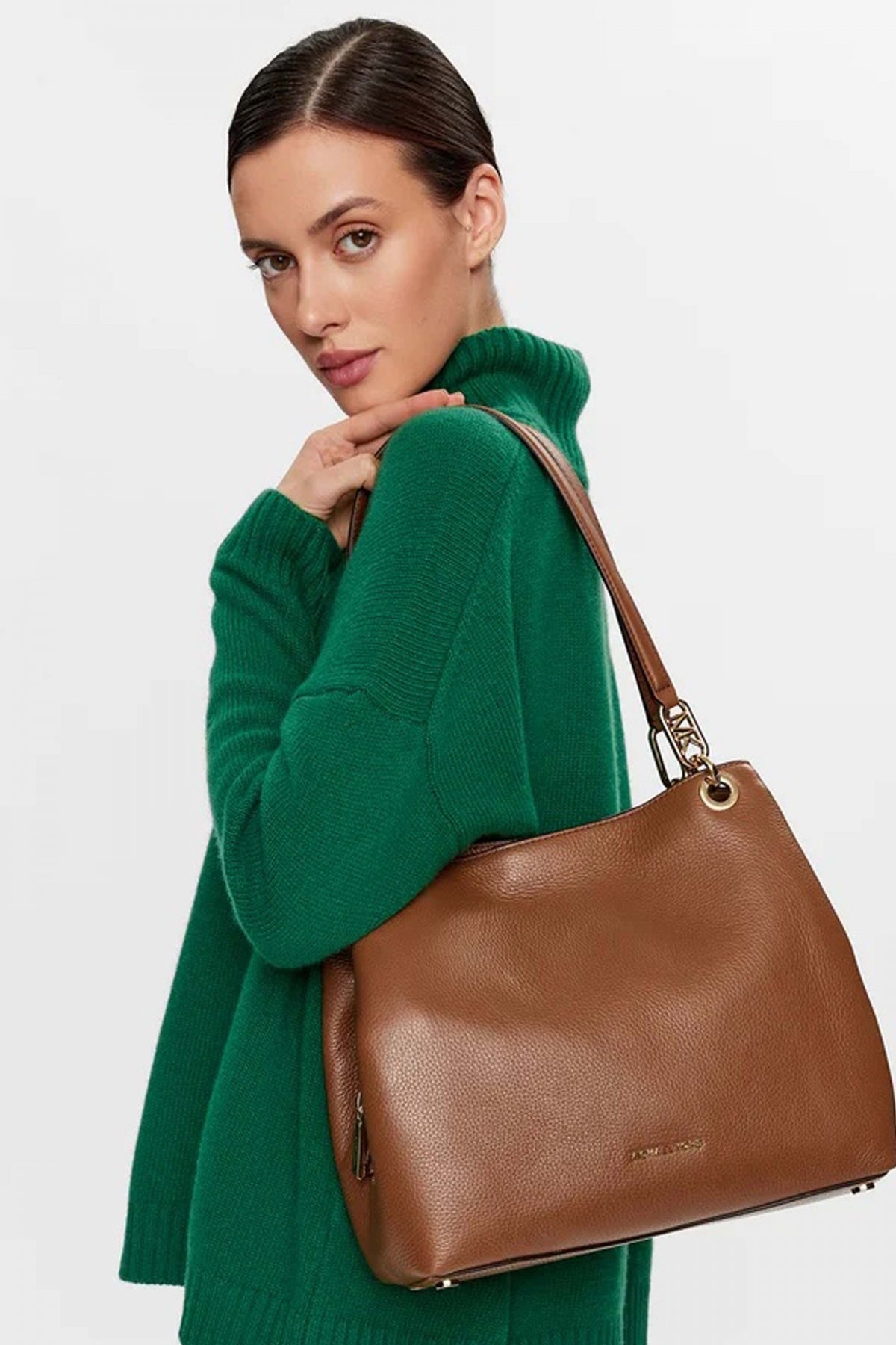 MICHAEL KORS KENSINGTON en color MARRON  (4)