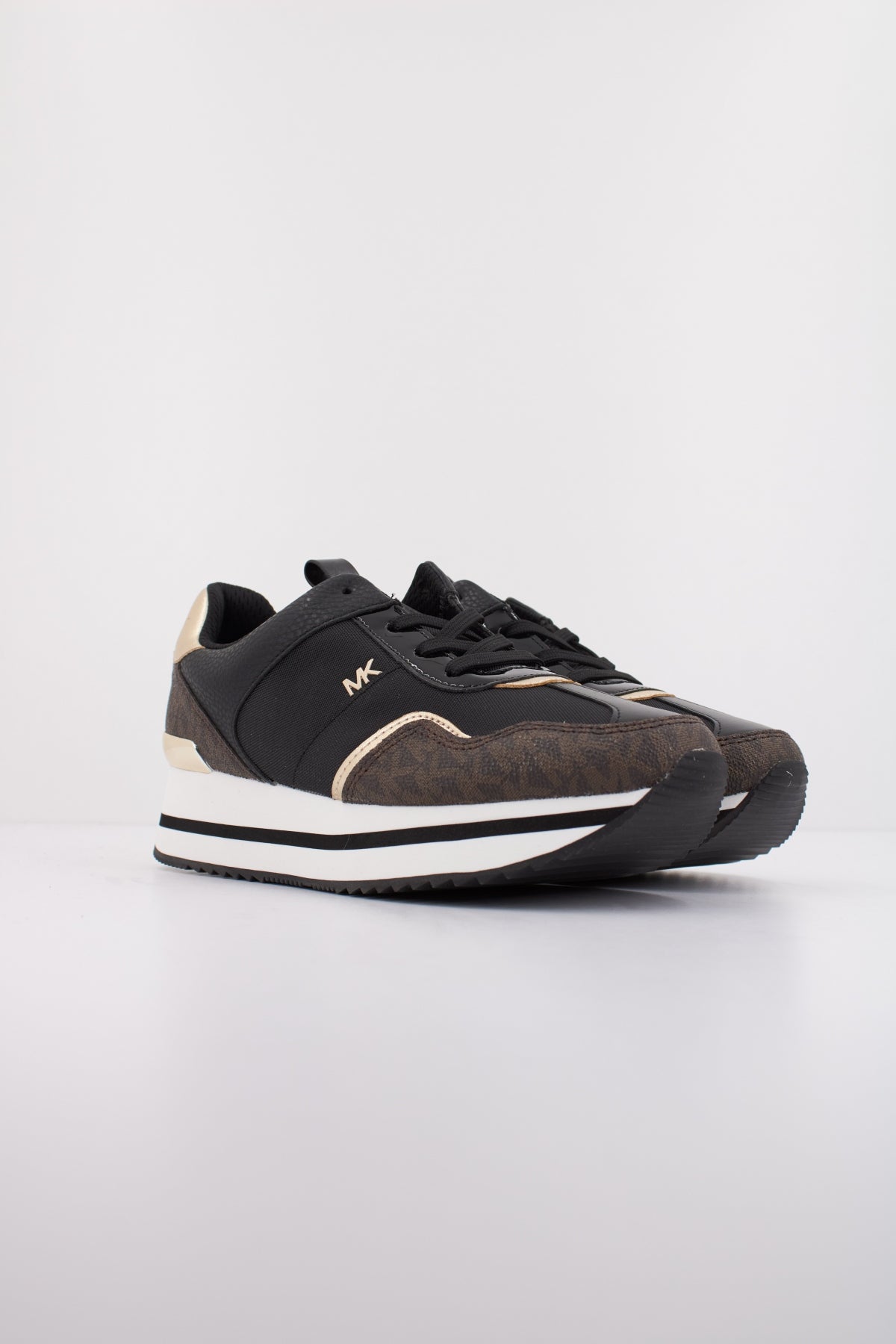 MICHAEL KORS RAINA TRAINER en color NEGRO  (2)