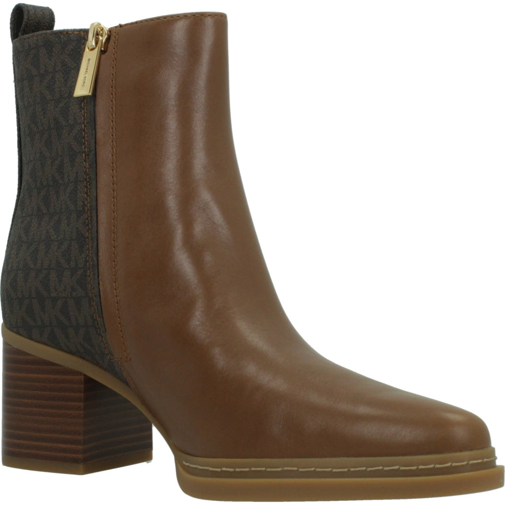 MICHAEL KORS FLXMEL LEX BOOTIE en color MARRON CLARO  (5)