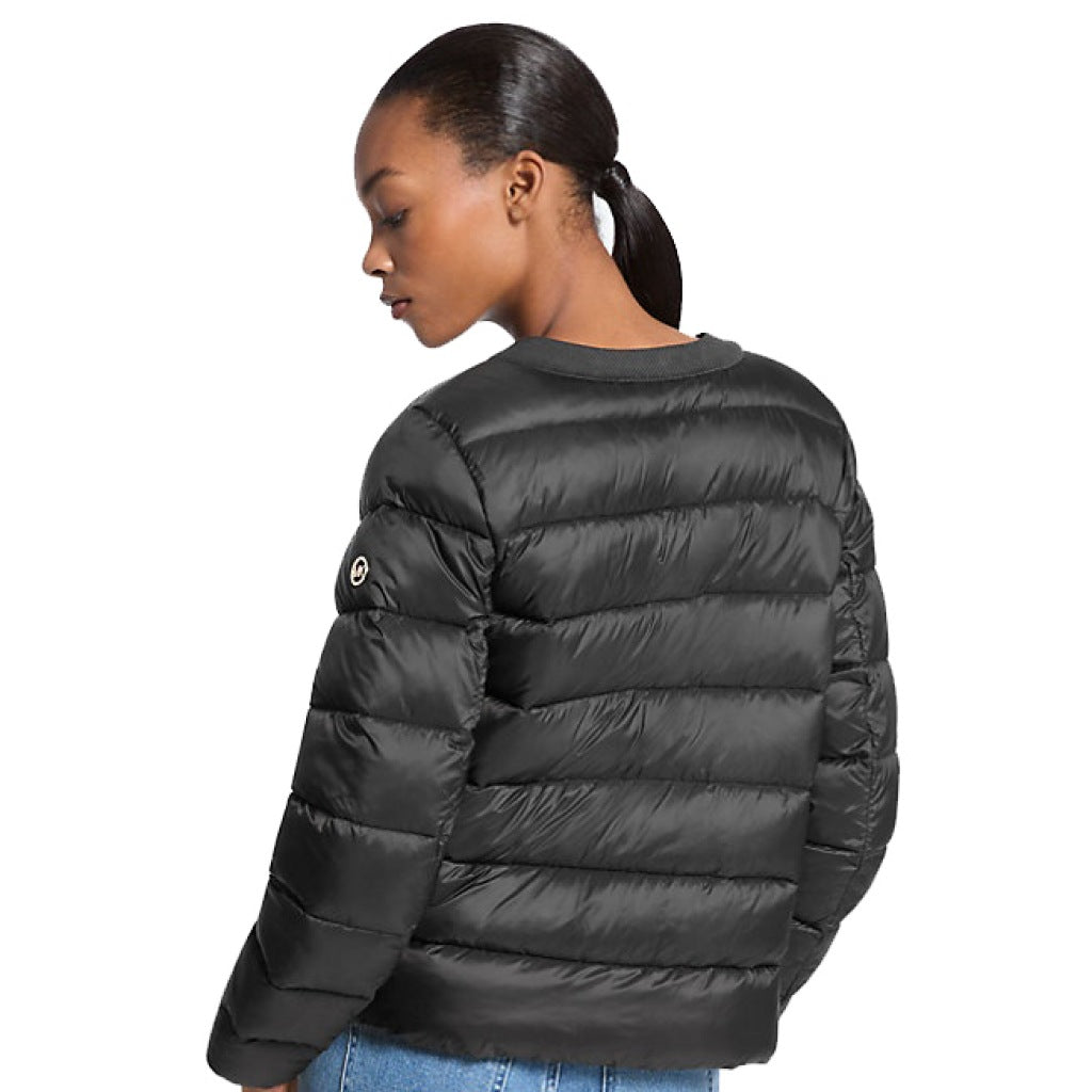 MICHAEL KORS JACKET W CORDUROY en color NEGRO  (4)