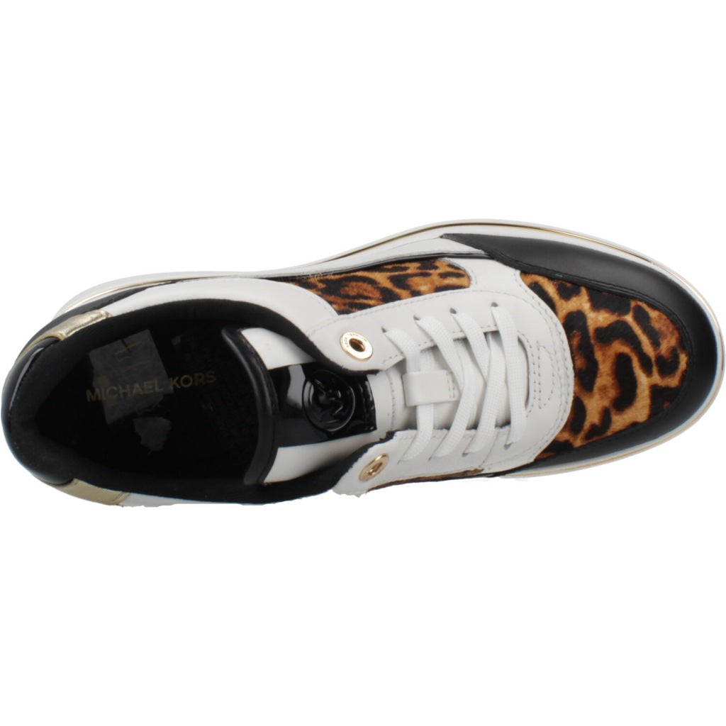 MICHAEL KORS EMMY WEDGE TRAINER en color ANIMAL PRINT  (7)