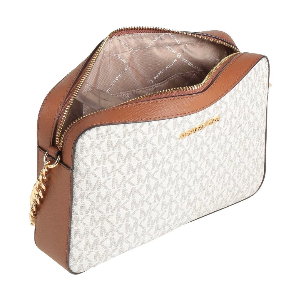MICHAEL KORS JET SET ITEM en color BLANCO  (3)