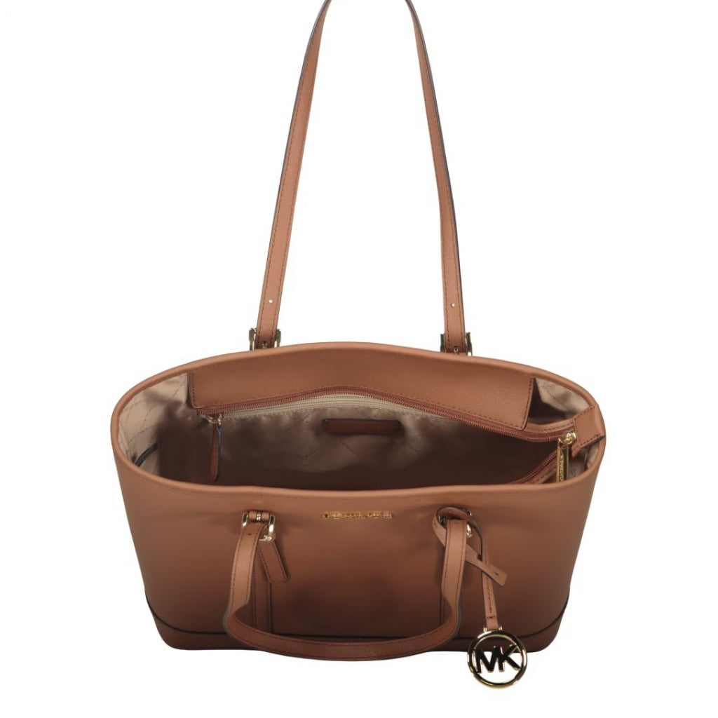 MICHAEL KORS JET SET TRAVEL en color MARRON CLARO  (4)