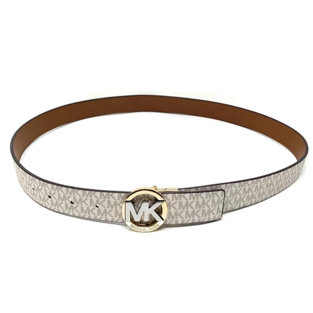 MICHAEL KORS REVERSIBLE BELT en color BEIS  (5)