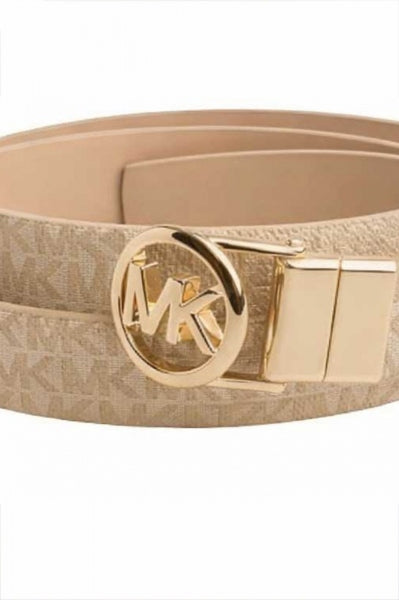 MICHAEL KORS REVERSIBLE BELT en color BEIS  (2)