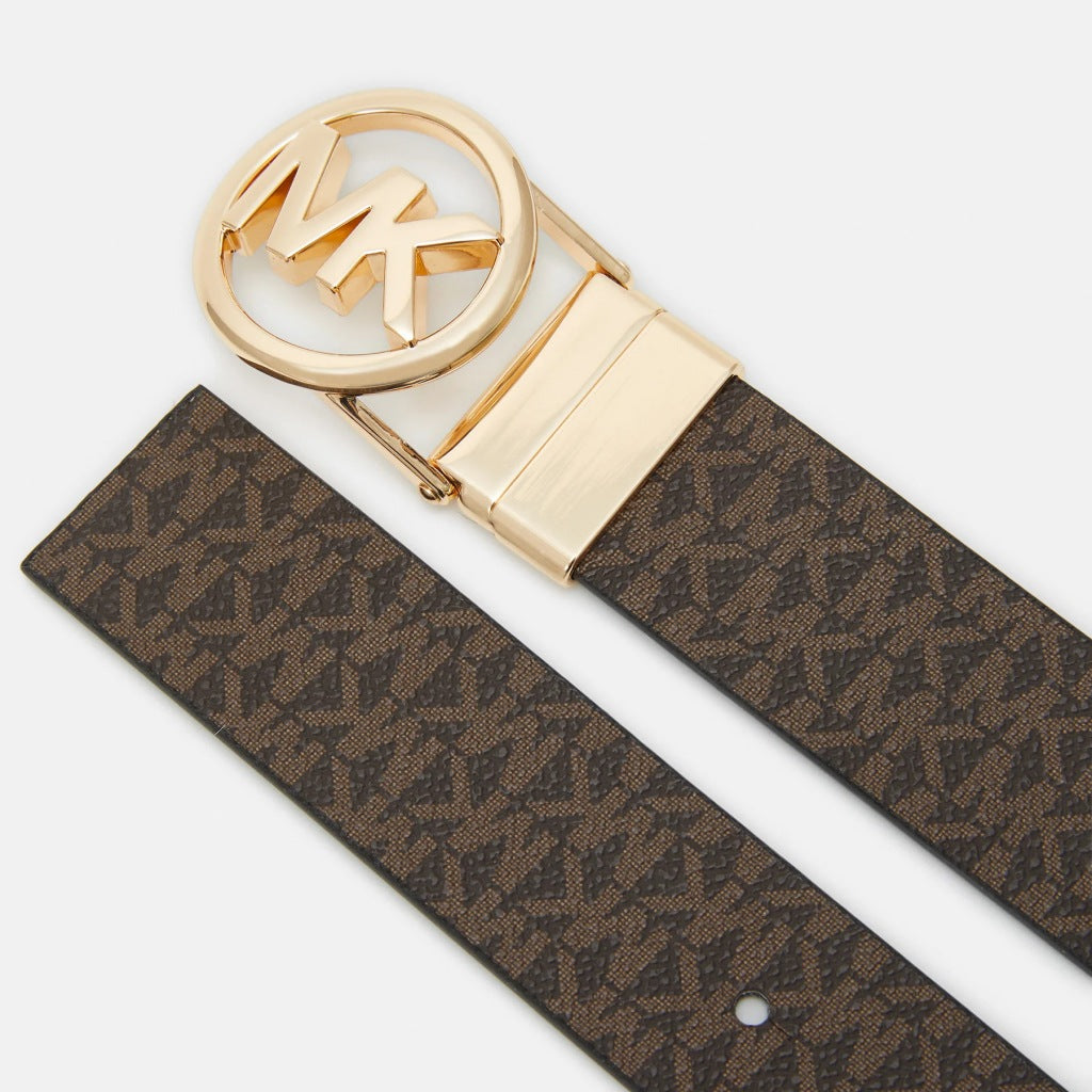 MICHAEL KORS REVERSIBLE BELT en color MARRON  (5)