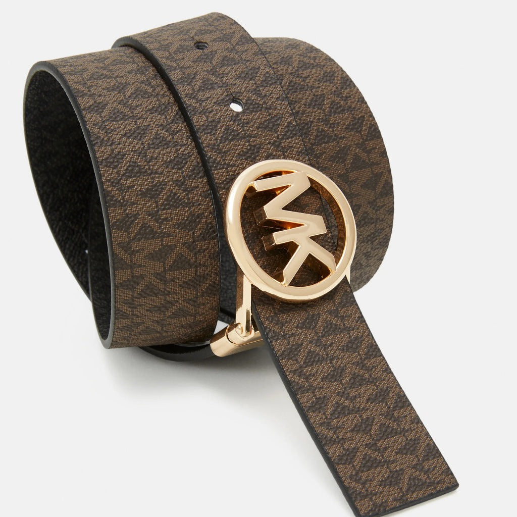 MICHAEL KORS REVERSIBLE BELT en color MARRON  (6)