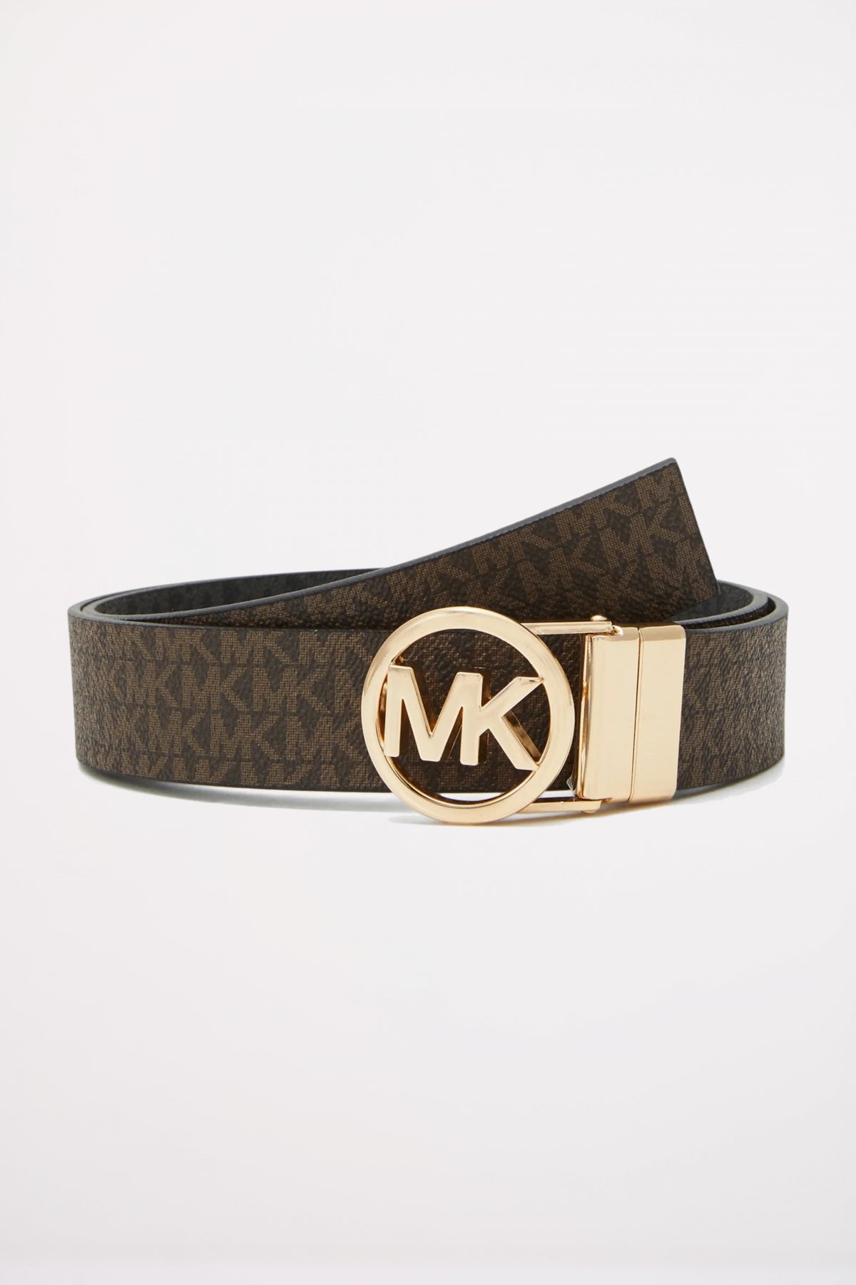 MICHAEL KORS REVERSIBLE BELT en color MARRON  (1)