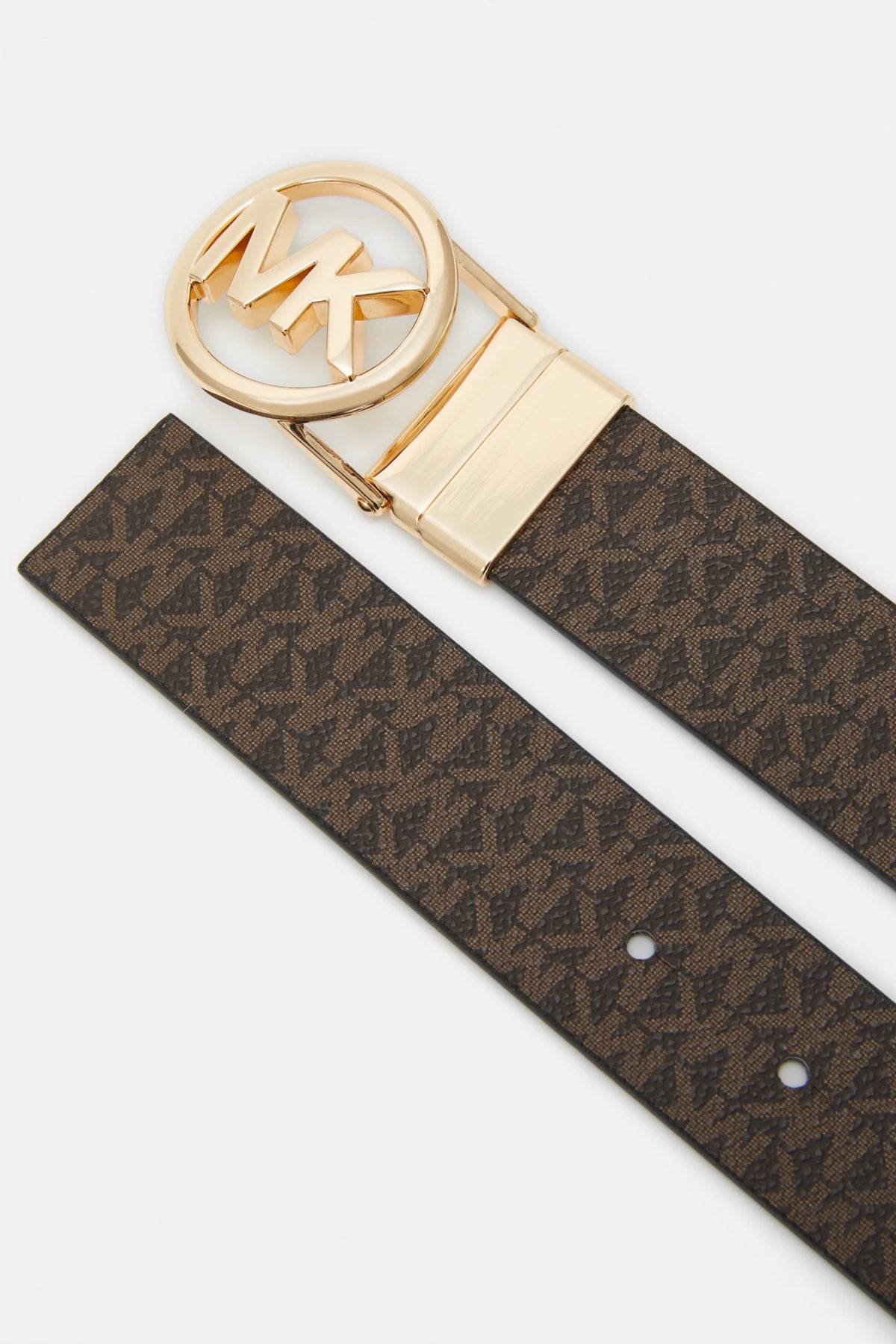 MICHAEL KORS REVERSIBLE BELT en color MARRON  (2)